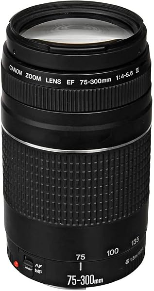 Lente EF 75-300mm f/4-5.6 III Canon